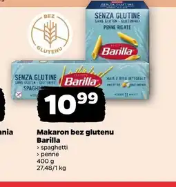 Netto Makaron bez glutenu Barilla spaghetti oferta