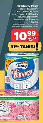 Netto Papier toaletowy 3-warstwowy Foxy Jedwab 10-pak oferta