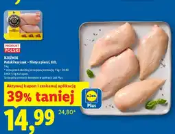 Lidl Filety z piersi kurczaka XXL Rzeźnik oferta