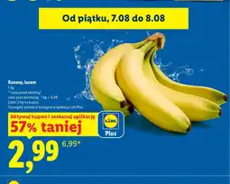 Lidl Banany luzem oferta