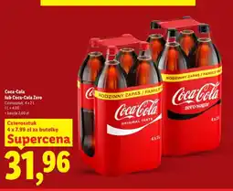 Lidl Napój gazowany Coca-Cola 4-pak oferta