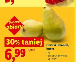 Lidl Gruszki Limonera luzem Ryneczek Lidla oferta
