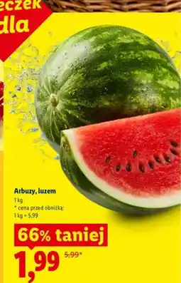 Lidl Arbuzy luzem Ryneczek Lidla oferta