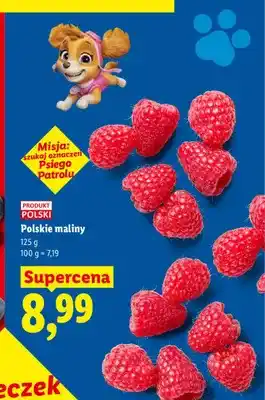 Lidl Maliny polskie oferta