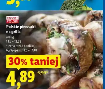 Lidl Pieczarki na grilla polskie oferta