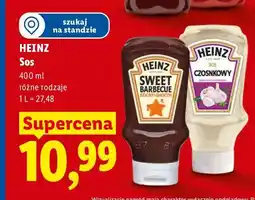 Lidl Sos Sweet Barbecue Heinz oferta