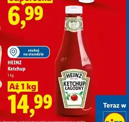 Lidl Ketchup łagodny Heinz oferta
