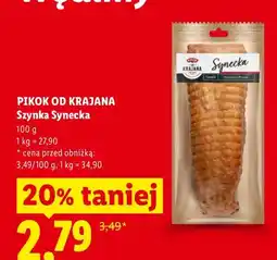 Lidl Szynka Synecka Pikok Od Krajana oferta