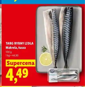 Lidl Makrela tusza Targ Rybny Lidla oferta