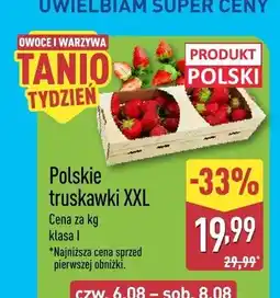 ALDI Truskawki polskie XXL oferta