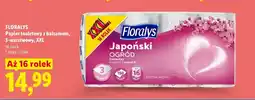 Lidl Papier toaletowy z balsamem 3-warstwowy Floralys 16-pak XXL oferta