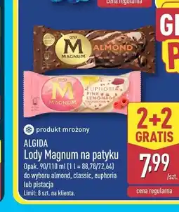 ALDI Lody Magnum Almond Algida oferta