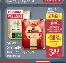 ALDI Ser żółty Królewski Sierpc oferta