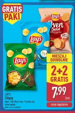 ALDI Chipsy Lay's Green Onion oferta