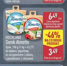 ALDI Serek Almette jogurtowy Hochland oferta