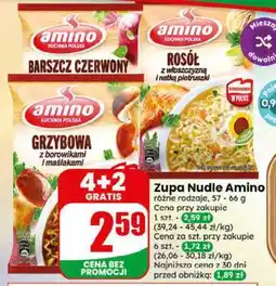 Dino Zupa Nudle Amino oferta