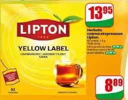 Dino Herbata czarna ekspresowa Lipton oferta