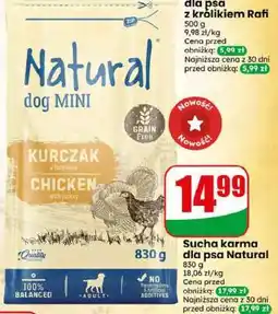 Dino Sucha karma dla psa Natural oferta