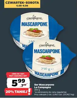 Netto Ser Mascarpone La Campagna oferta