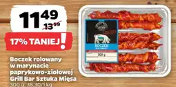 Netto Boczek rolowany w marynacie paprykowo-ziółowej Grill Bar Sztuka Mięsa oferta