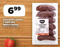 Netto Kaszanka cienka z wątrobą Mistrz Rohus oferta