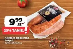 Netto Kielbasa głogowska Pekpol oferta