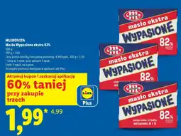 Lidl Masło Wypasionę ekstra 82% oferta