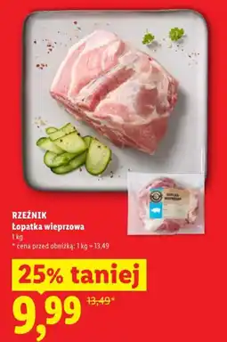 Lidl RZEŹNIK Łopatka wieprzowa oferta