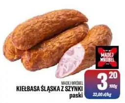 TomiMarkt Kiełbasa Śląska z Szynki paski Madej Wróbel oferta