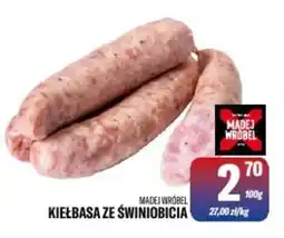 TomiMarkt Kiełbasa ze świnio bicia Madej Wróbel oferta