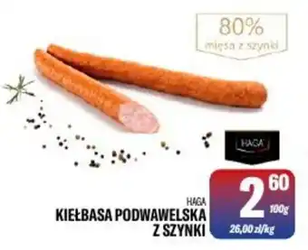 TomiMarkt Kiełbasa Podwawelska z Szyńki Haga oferta