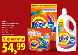 Lidl Vizir Proszek, żel lub kapsułki do prania kolorów oferta