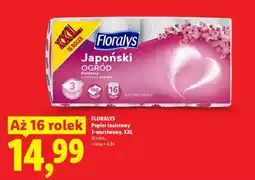 Lidl Floralys Papier toaletowy 3-warstwowy, XXL oferta