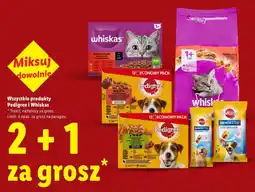 Lidl Miksuj dowolnie Wszystkie produkty Pedigree i Whiskas oferta