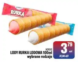 TomiMarkt Lody Rurka Lodowa oferta