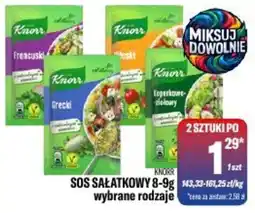 TomiMarkt SOS SAŁATKOWY 8-9g wybrane rodzaje oferta