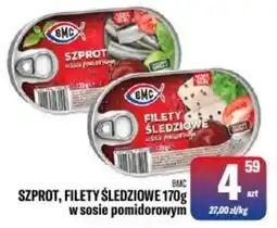 TomiMarkt BMC Szprot, Filety Śledziowe w sosie pomidorowym oferta