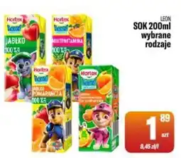 TomiMarkt SOK 200ml wybrane rodzaje oferta