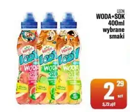 TomiMarkt Woda+Sok Leon oferta