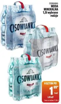 TomiMarkt Cisowianka Woda Mineralna oferta