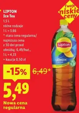 Lidl LIPTON Ice Tea oferta
