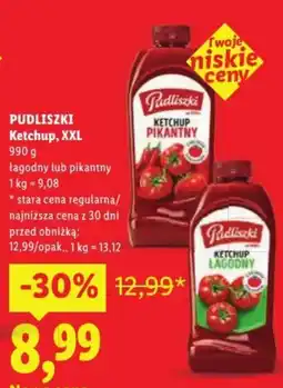 Lidl Pudliszki Ketchup oferta
