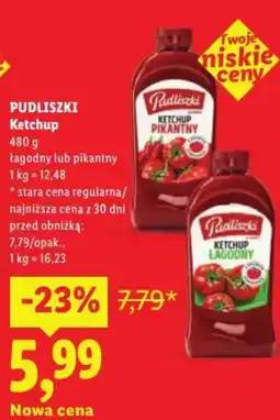 Lidl Pudliszki Ketchup oferta