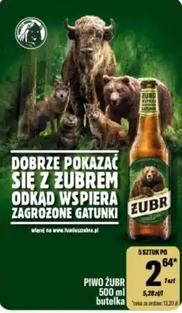 TomiMarkt Piwo Żubr oferta