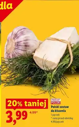 Lidl Polski zestaw do kiszenia oferta