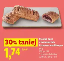 Lidl Ciastko duet oferta
