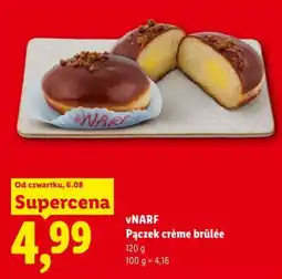 Lidl vNARF Pączek crème brûlée oferta