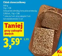 Lidl Chleb słonecznikowy oferta