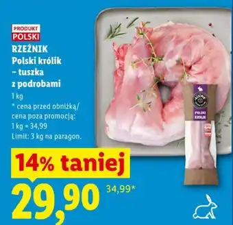Lidl RZEŹNIK Polski królik oferta