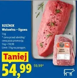 Lidl RZEŹNIK Wołowina - ligawa oferta